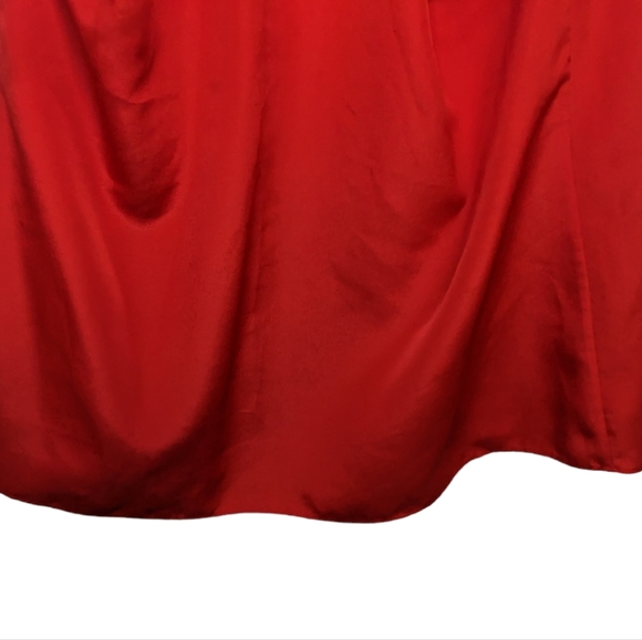 J. Crew Red Flowy Racerback Strappy Tank Top Size 10 ✨❤️ - Picture 10 of 13